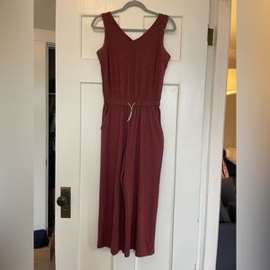 Breathe On Maroon Sleeveless Romper, size XS petite